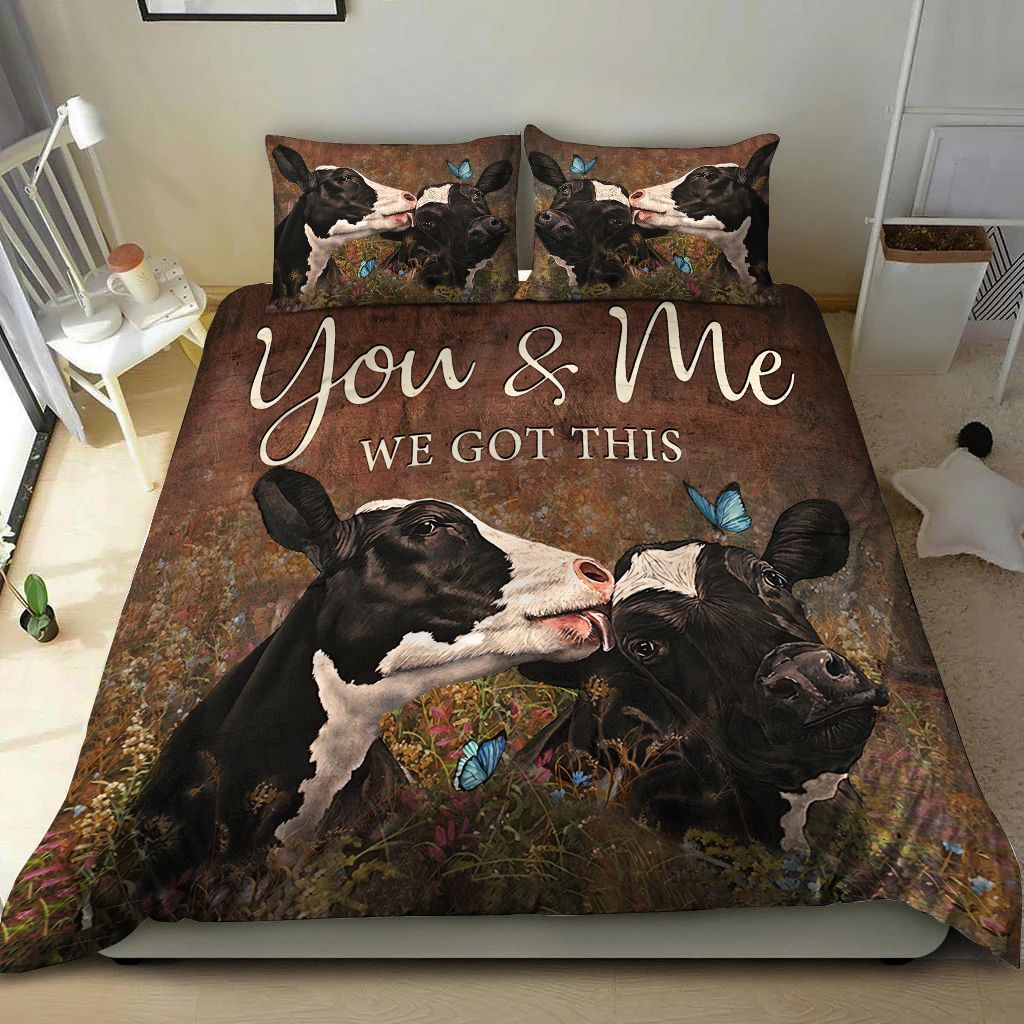 Cow Bedding Set