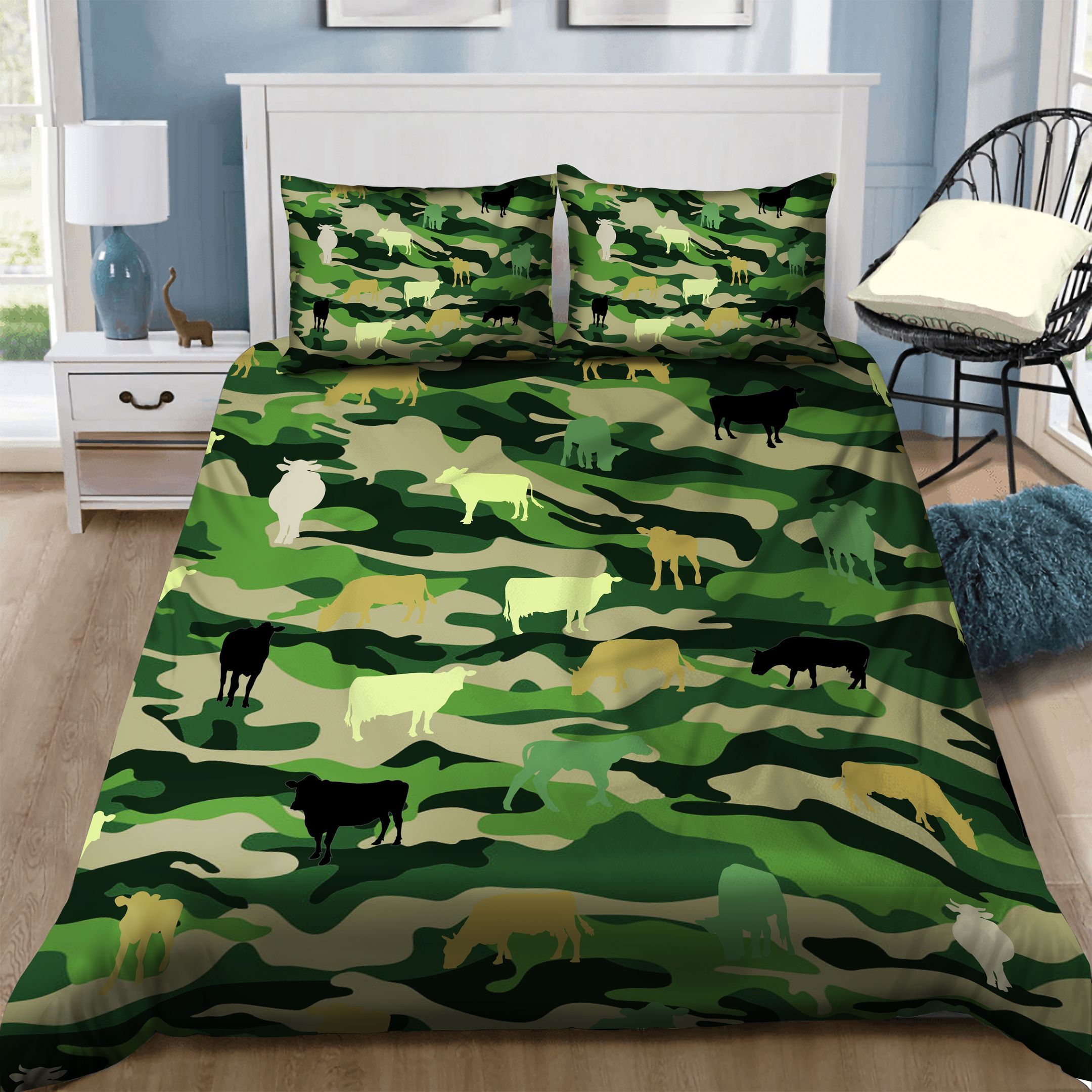 Cow Bedding Set