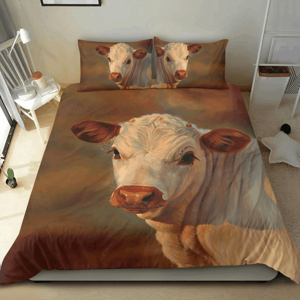Cow Bedding Set