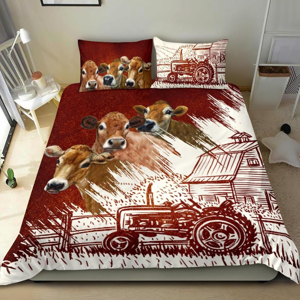 Cow Bedding Set