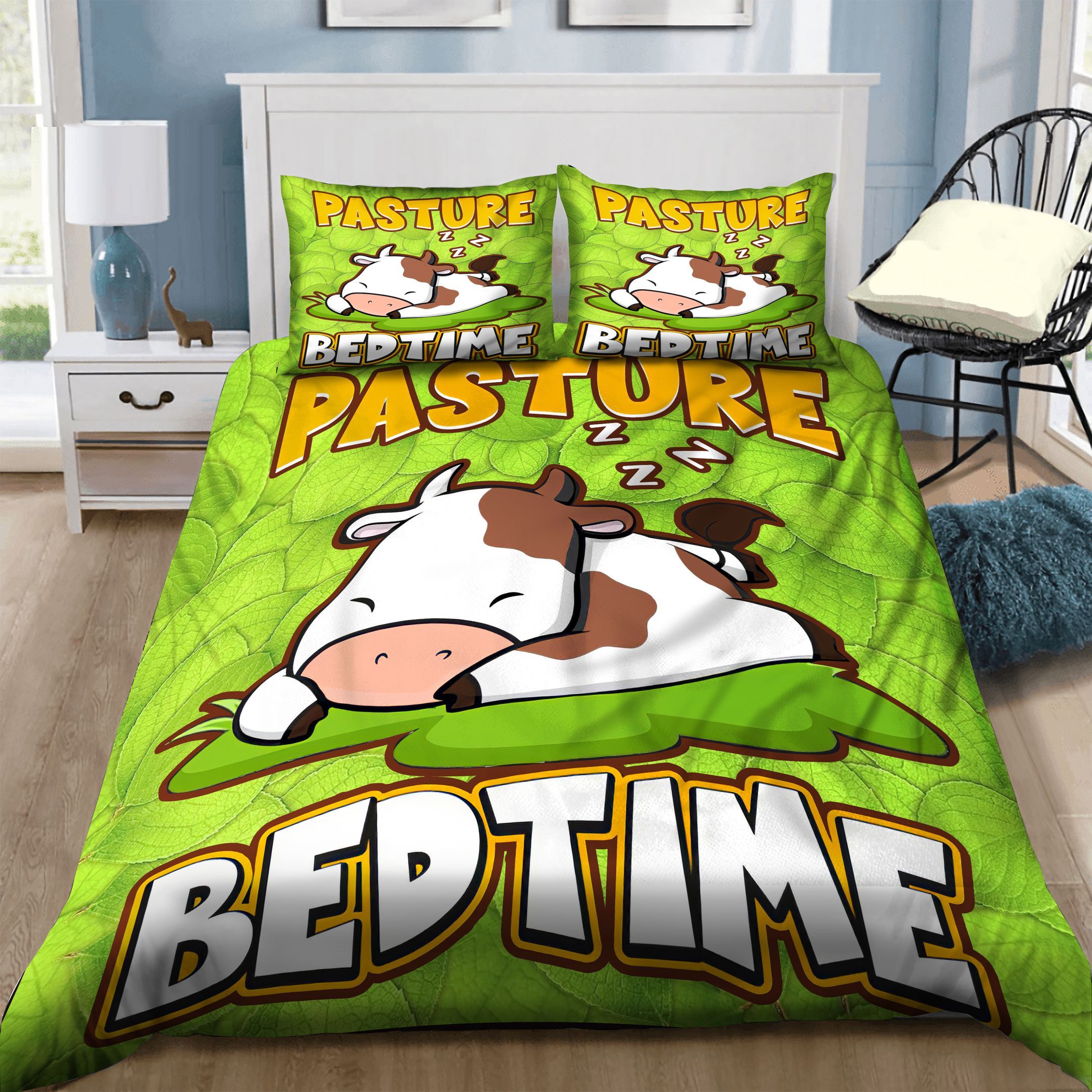 Cow Bedding Set