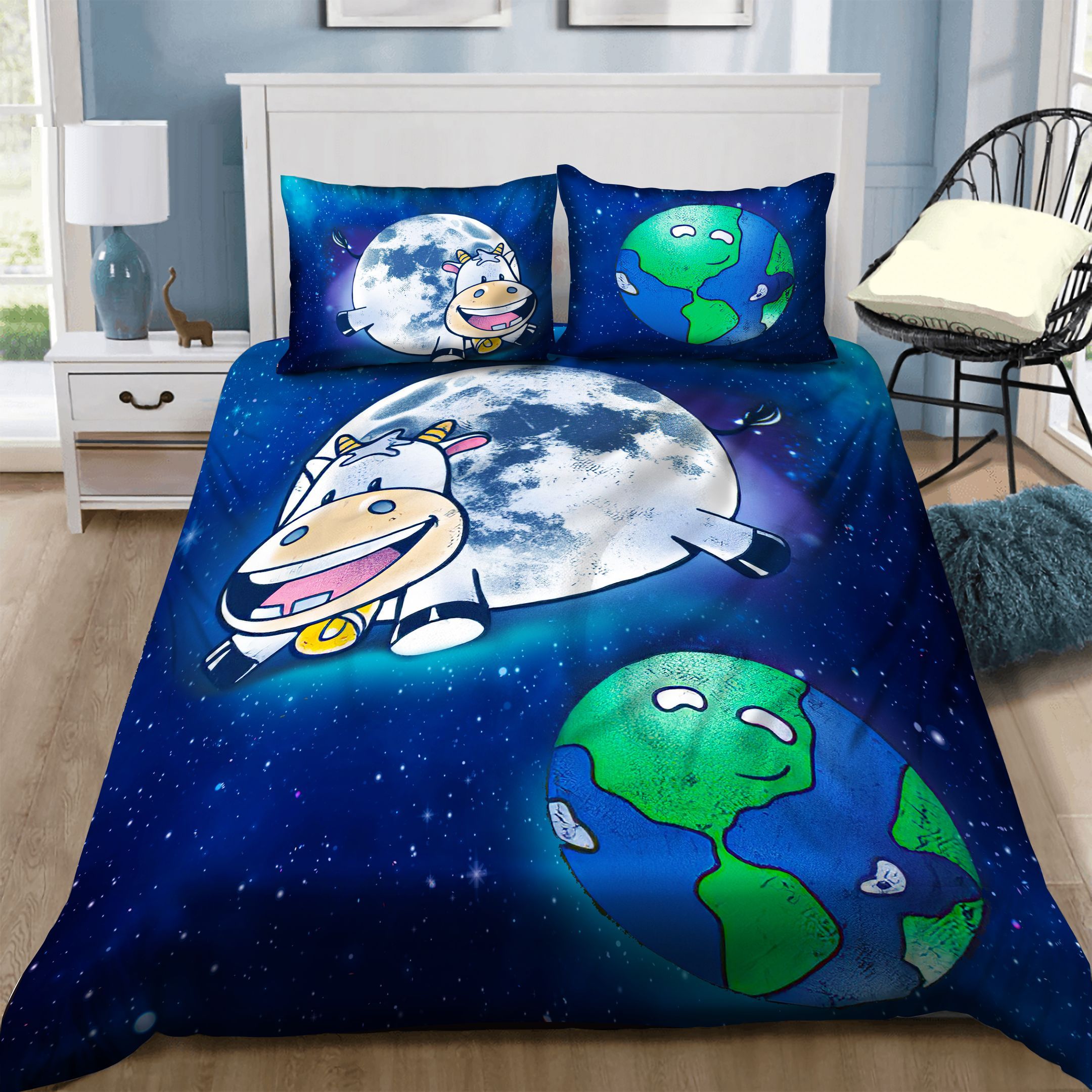Cow Bedding Set