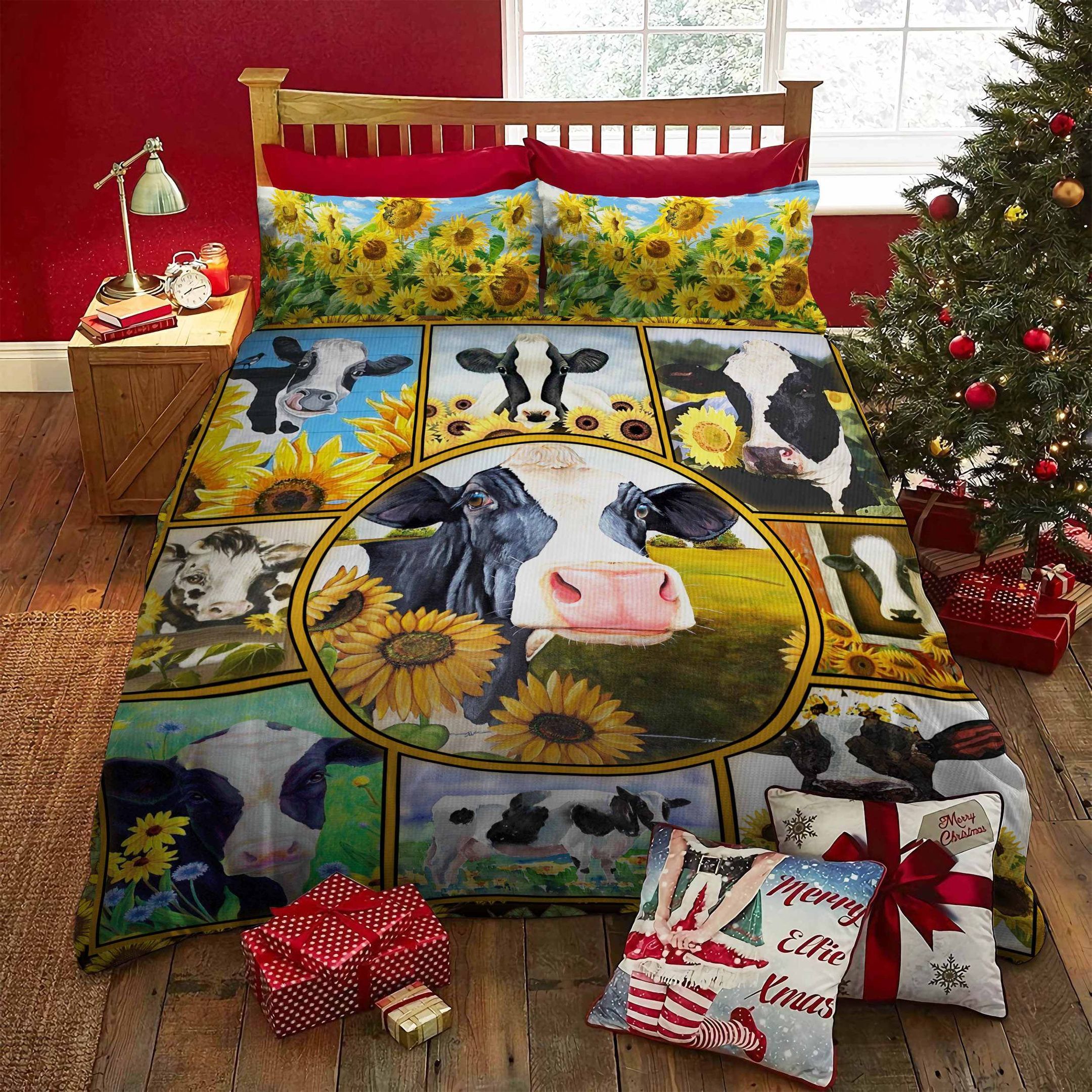 Cow Bedding Set
