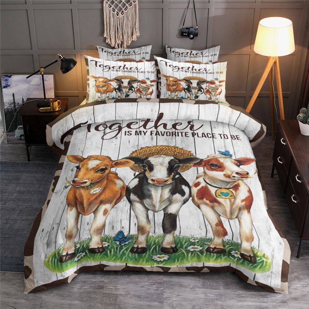 Cow Bedding Set