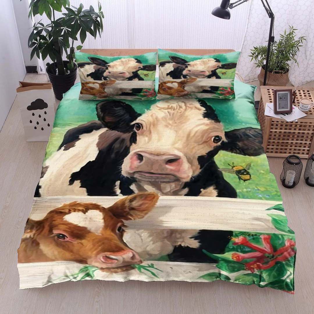 Cow Bedding Set