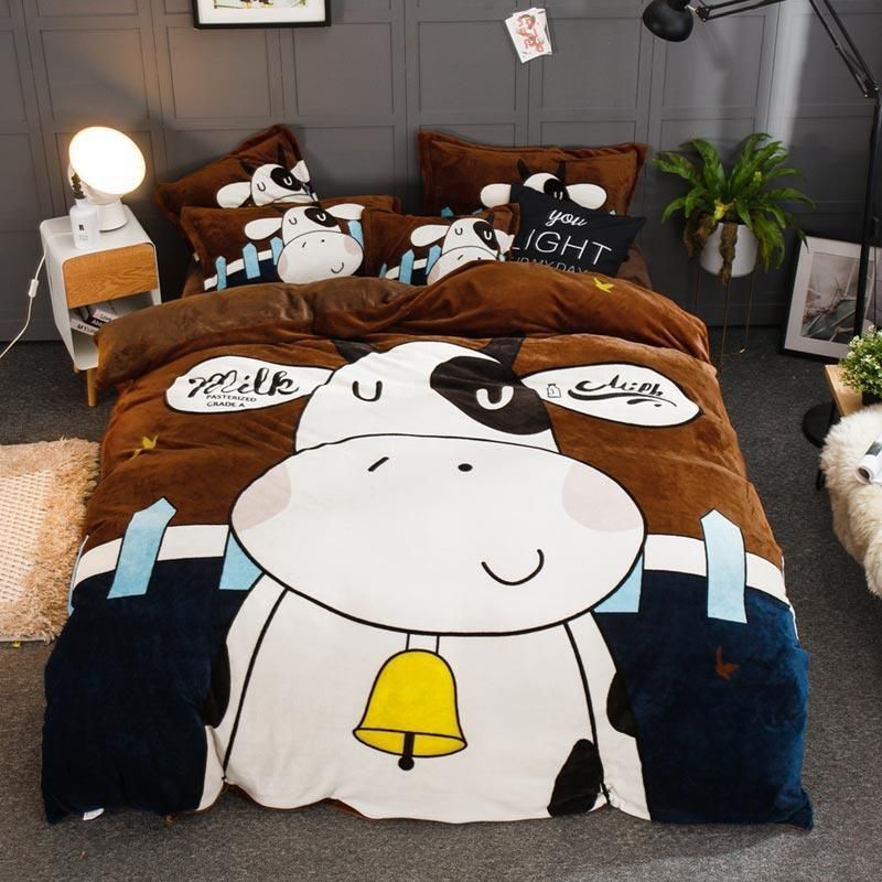 Cow Bedding Set