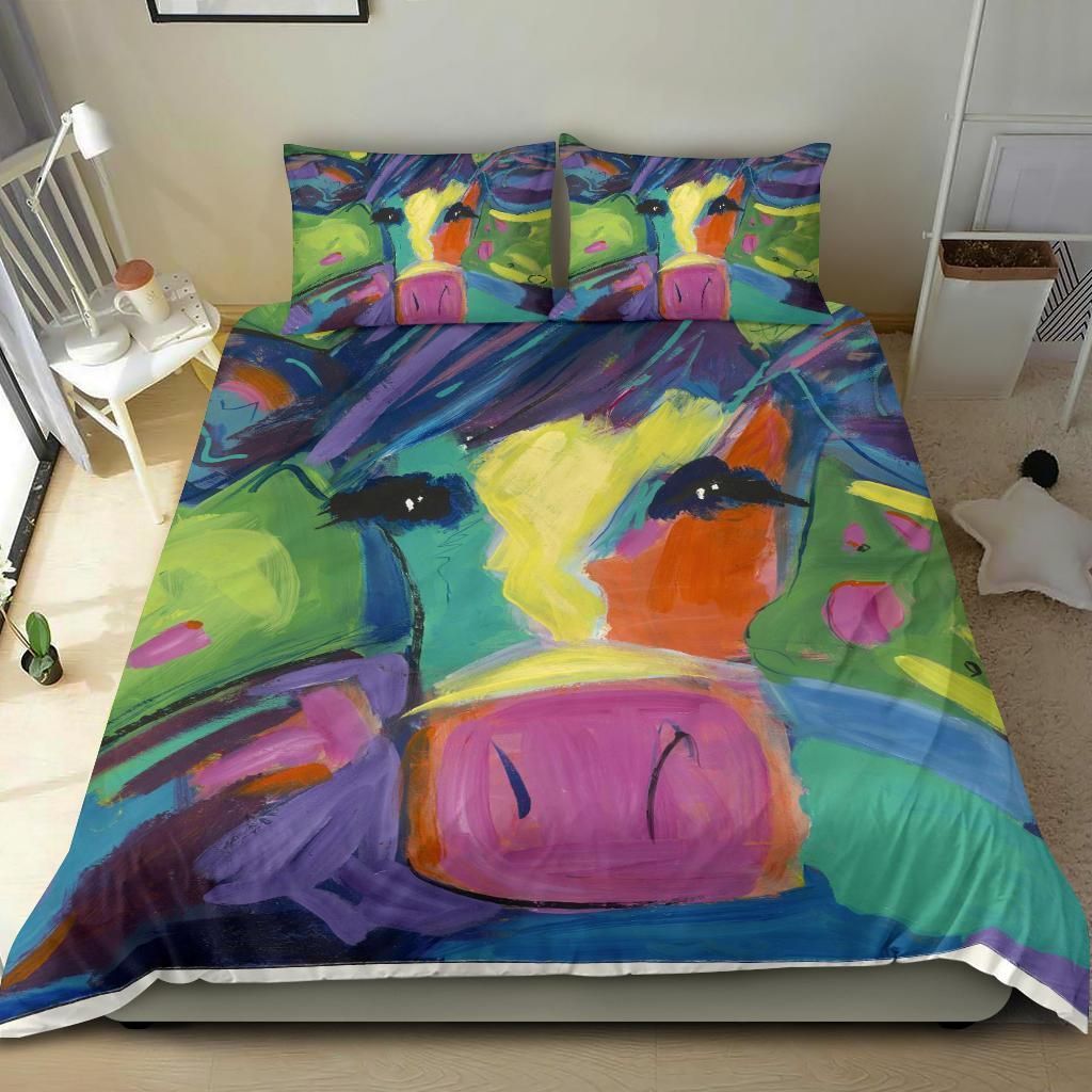 Cow Bedding Set