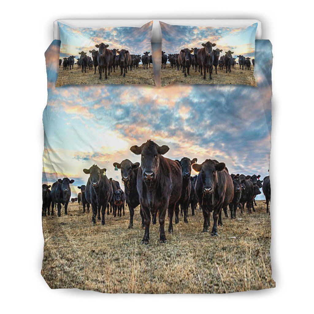 Cow Bedding Set