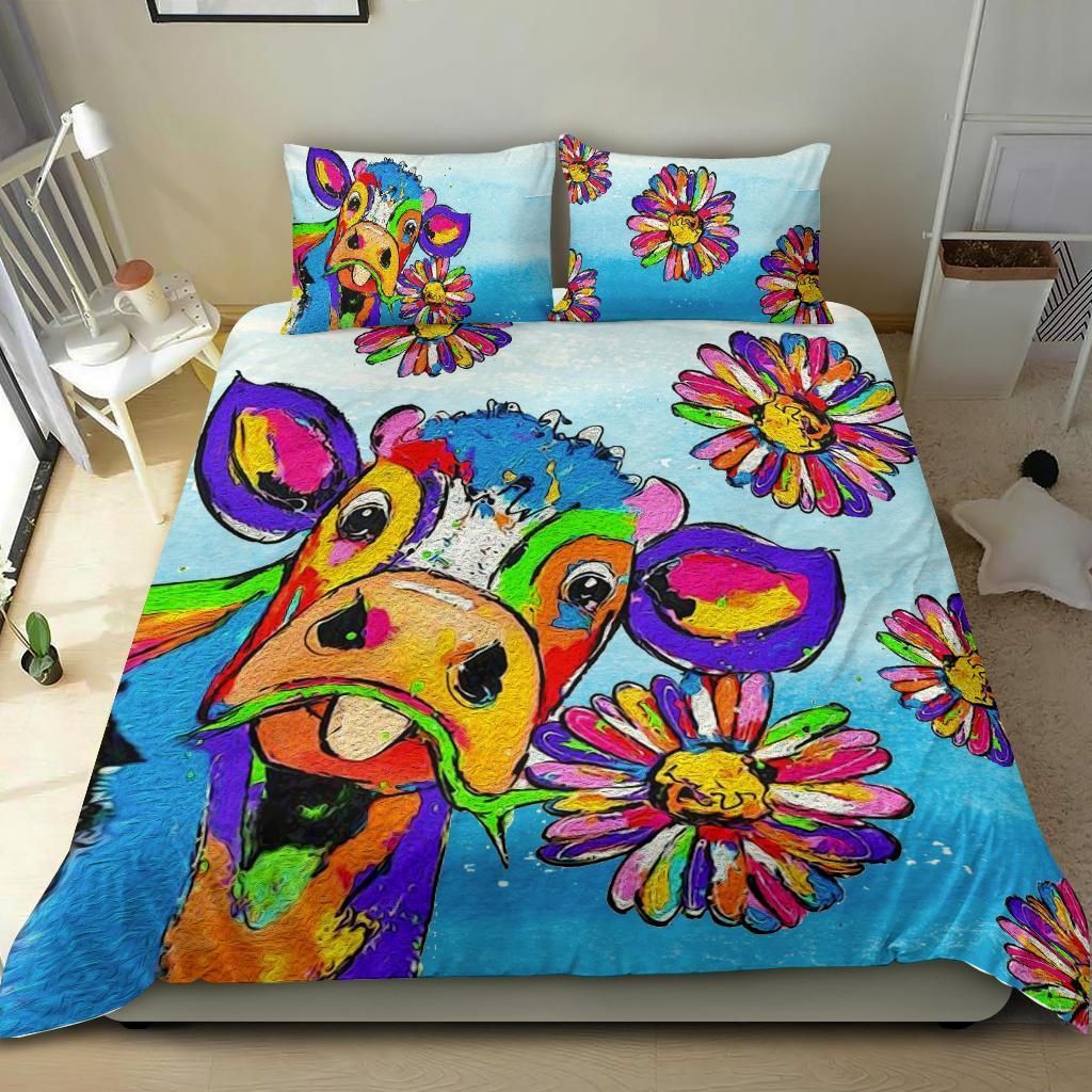Cow Bedding Set