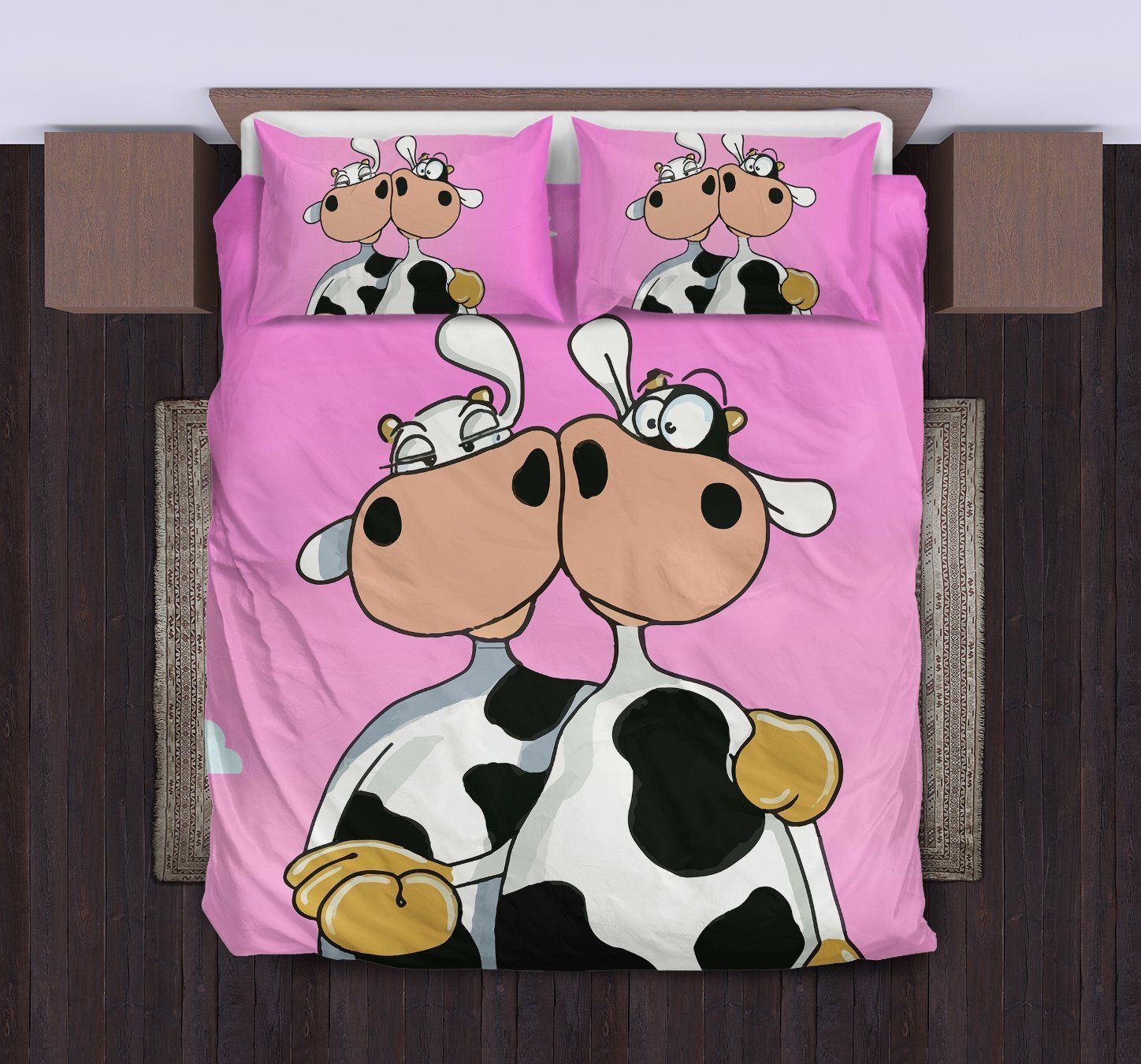 Cow Bedding Set