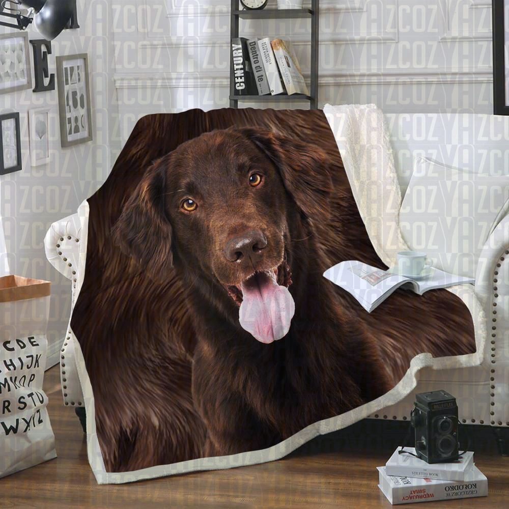 Cow Sherpa Fleece Blanket