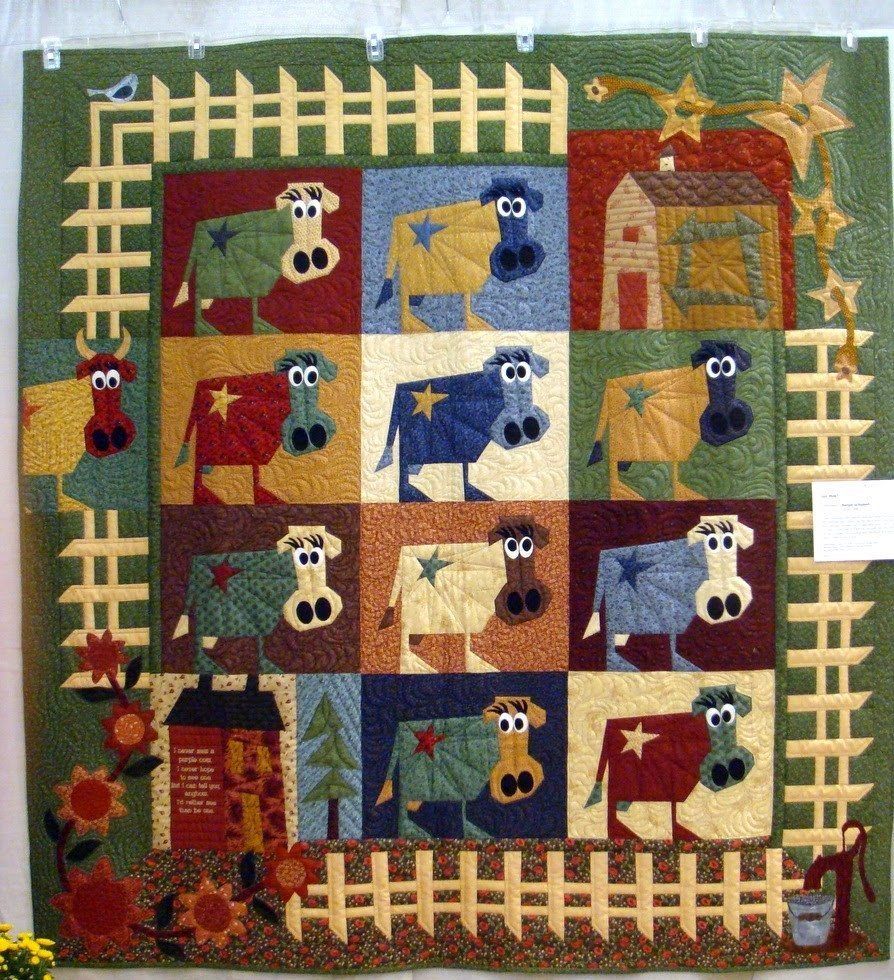 Cow CLA010710 Quilt Blanket