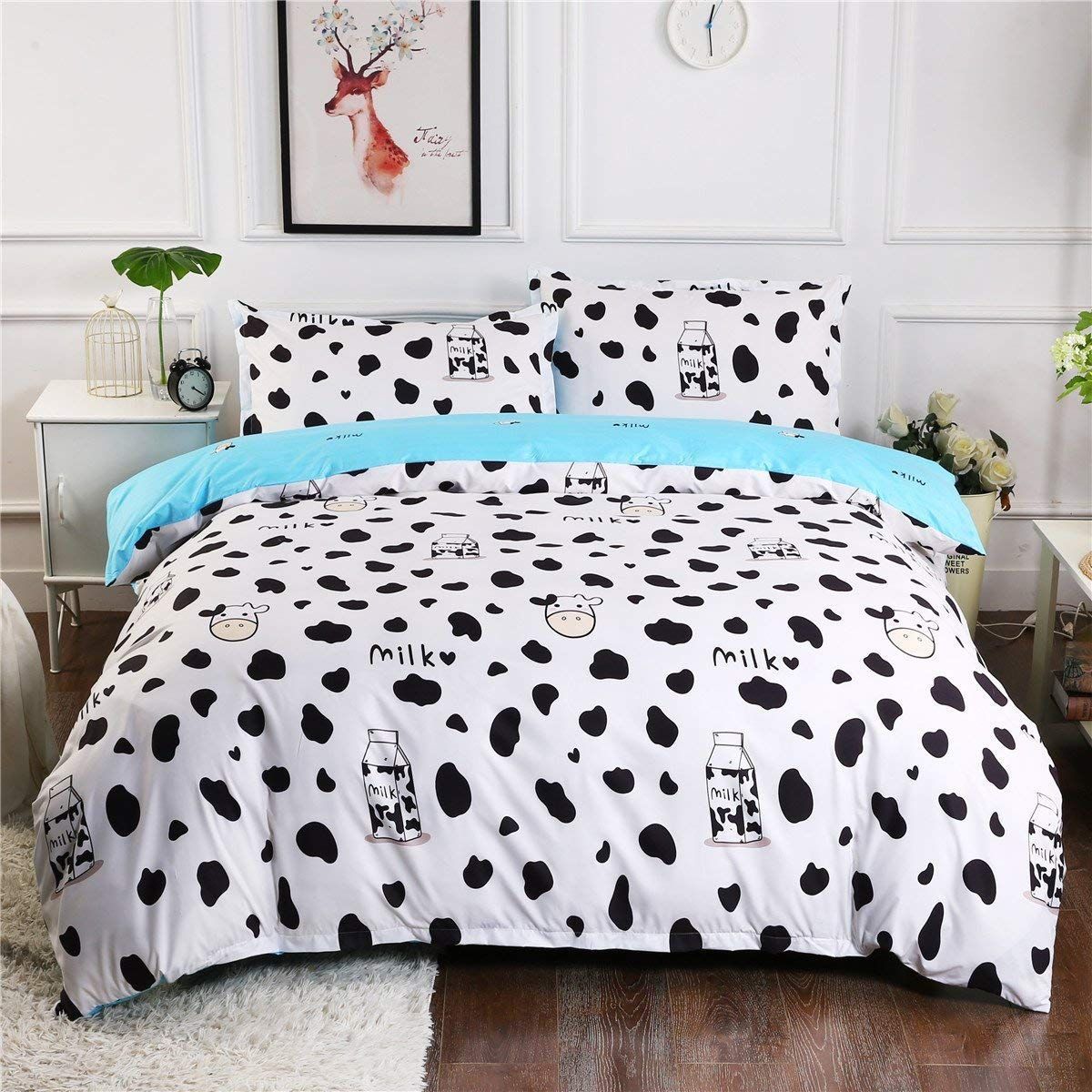 Cow Bedding Set