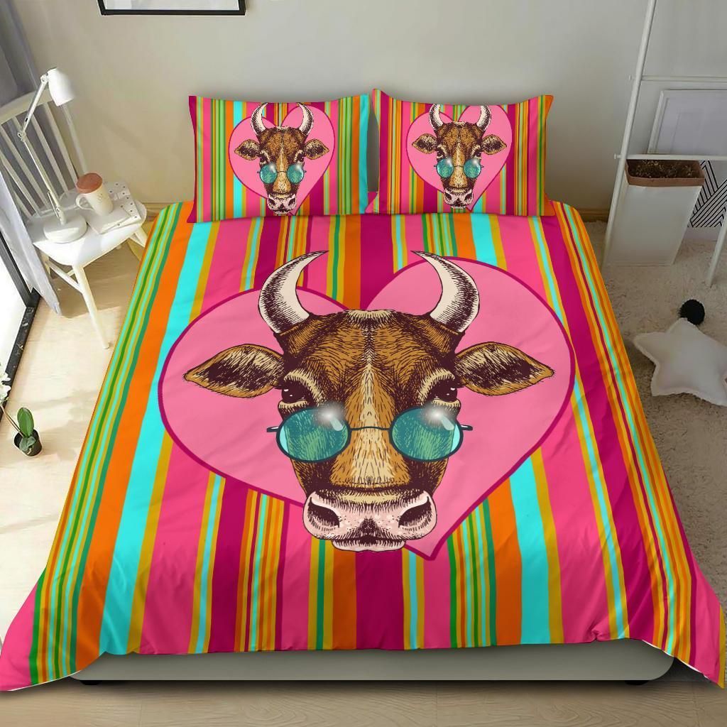 Cow Bedding Set