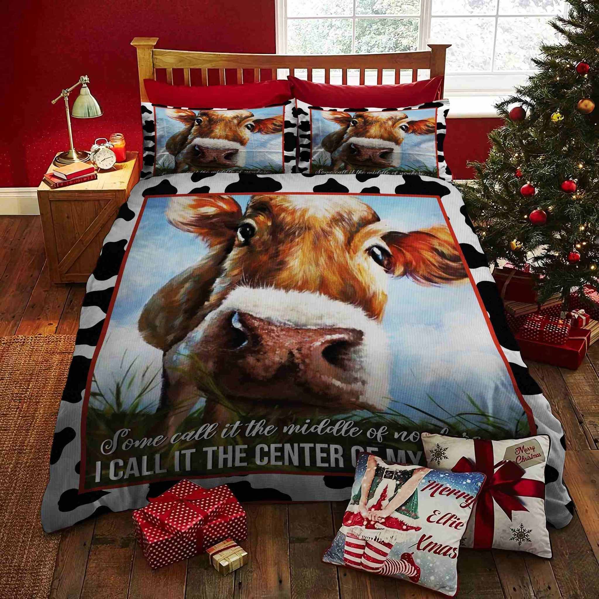 Cow Bedding Set
