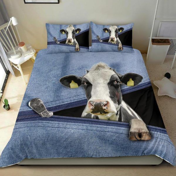 Cow Bedding Set