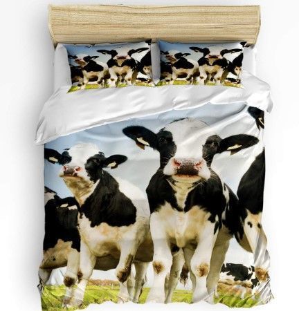 Cow Bedding Set