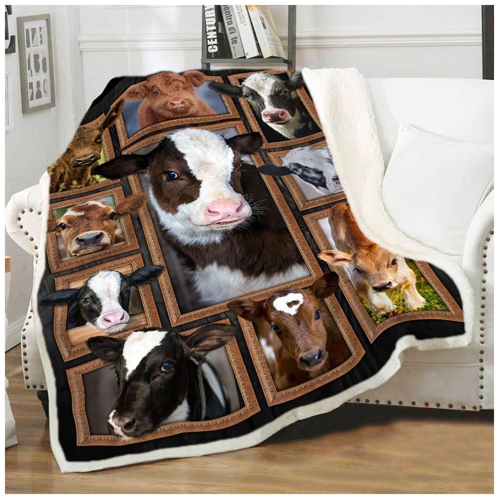 Cow – Cute Cows Fleece Blanket