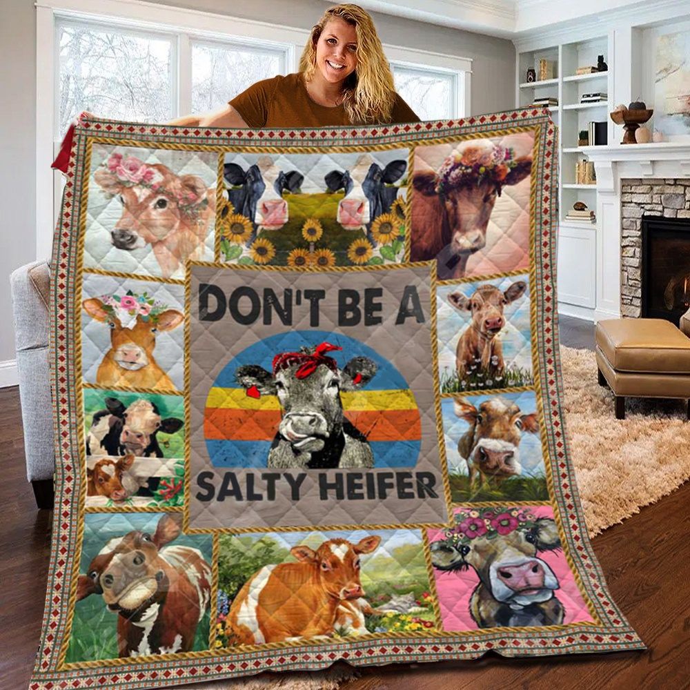 Cow DPC221005 Quilt Blanket