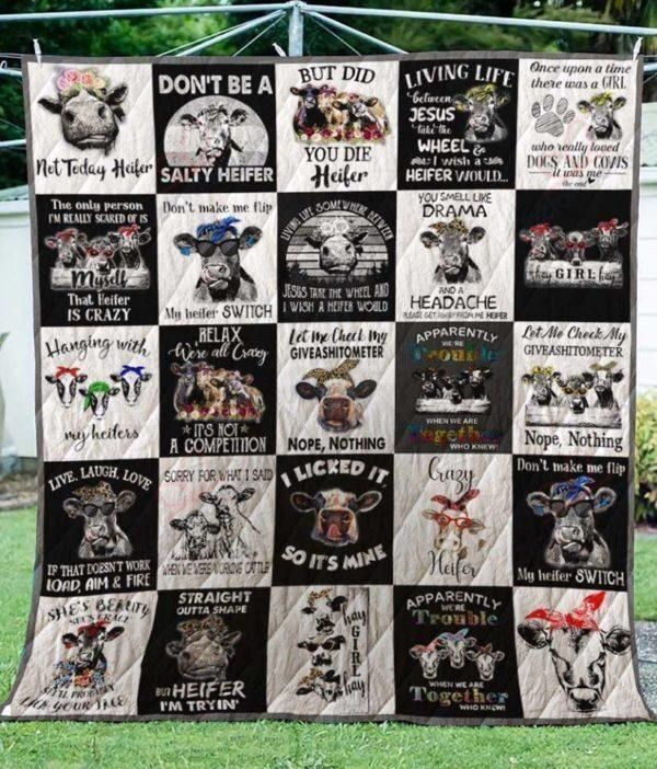 Cow DT2909040CL Quilt Blanket