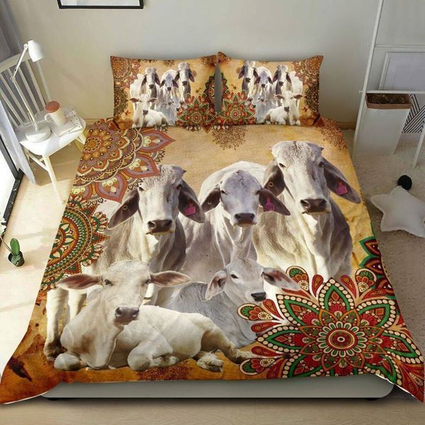 Cow Bedding Set