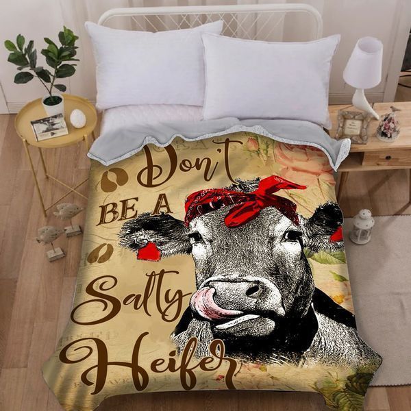Cow Bedding Set