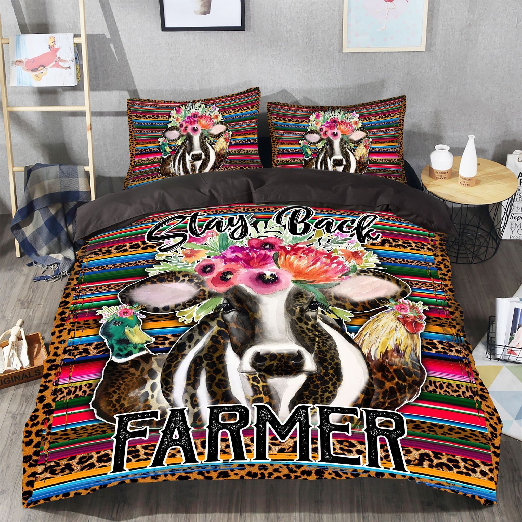 Cow Bedding Set