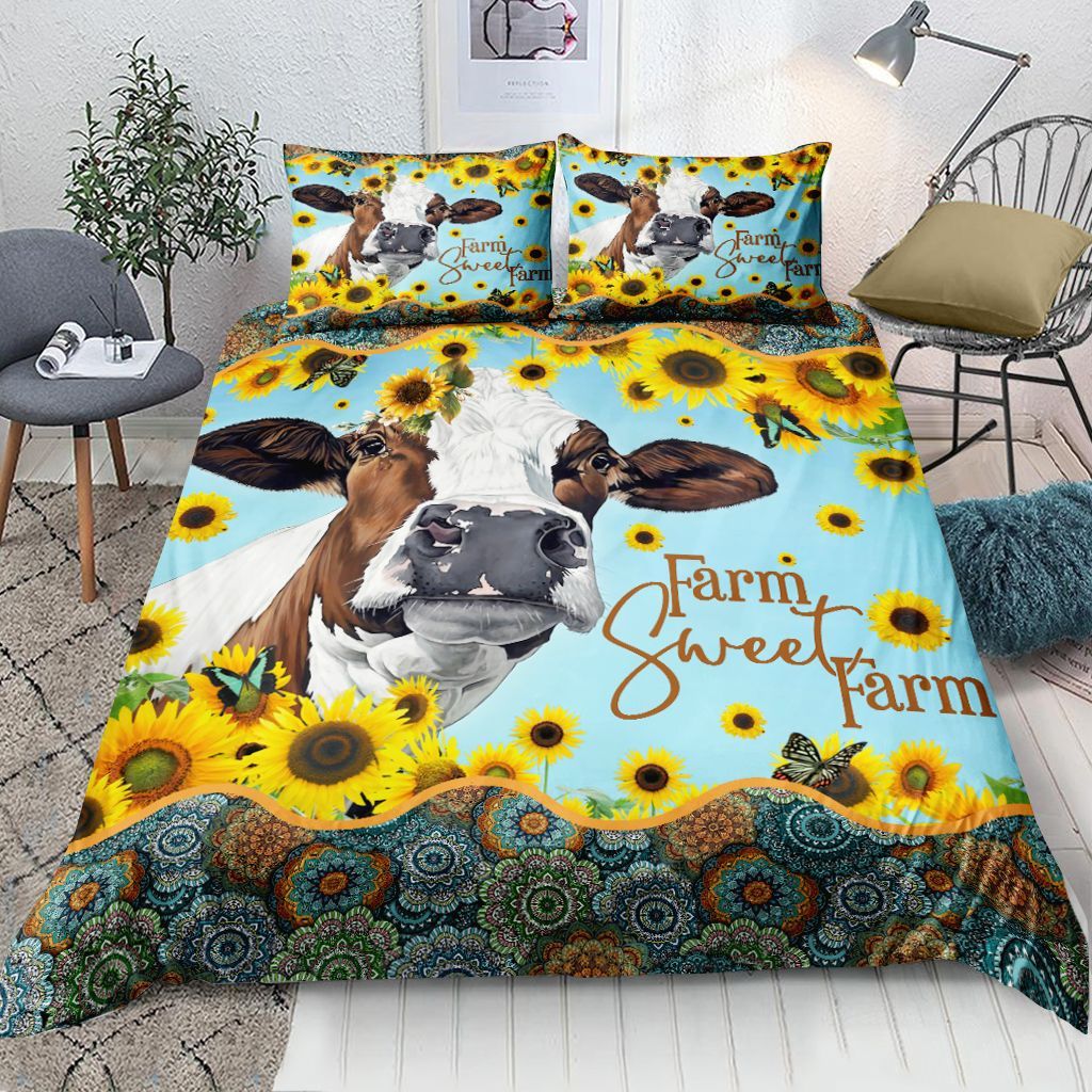 Cow Farm Sweet Farm Bedding Set