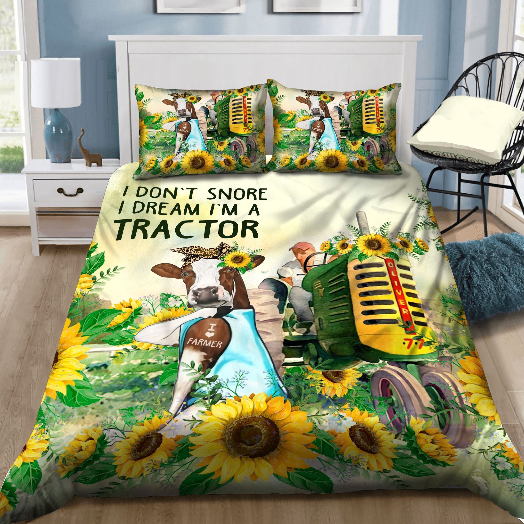 Cow Farmer Bedding Set