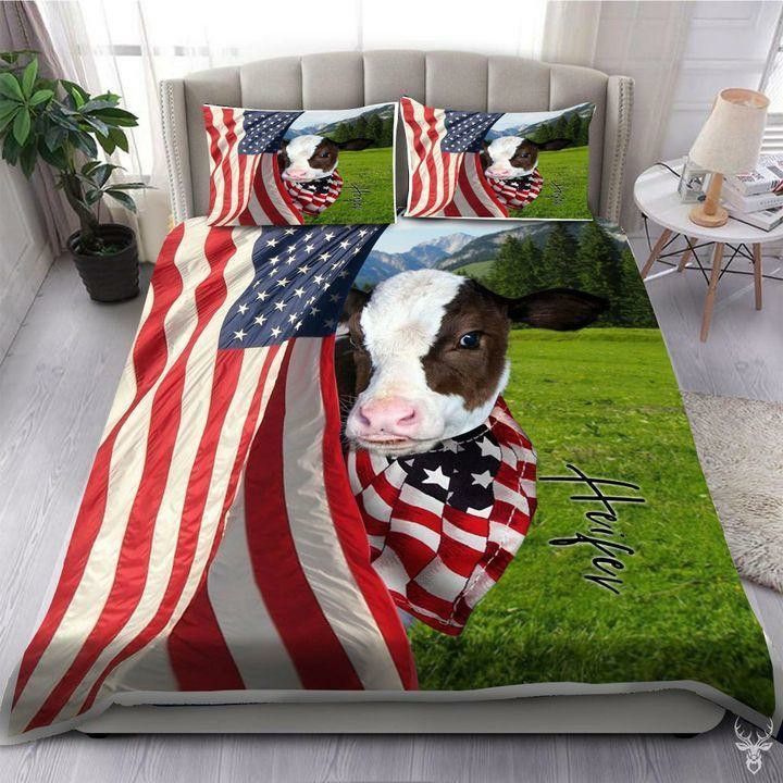 Cow Flag Bedding Set