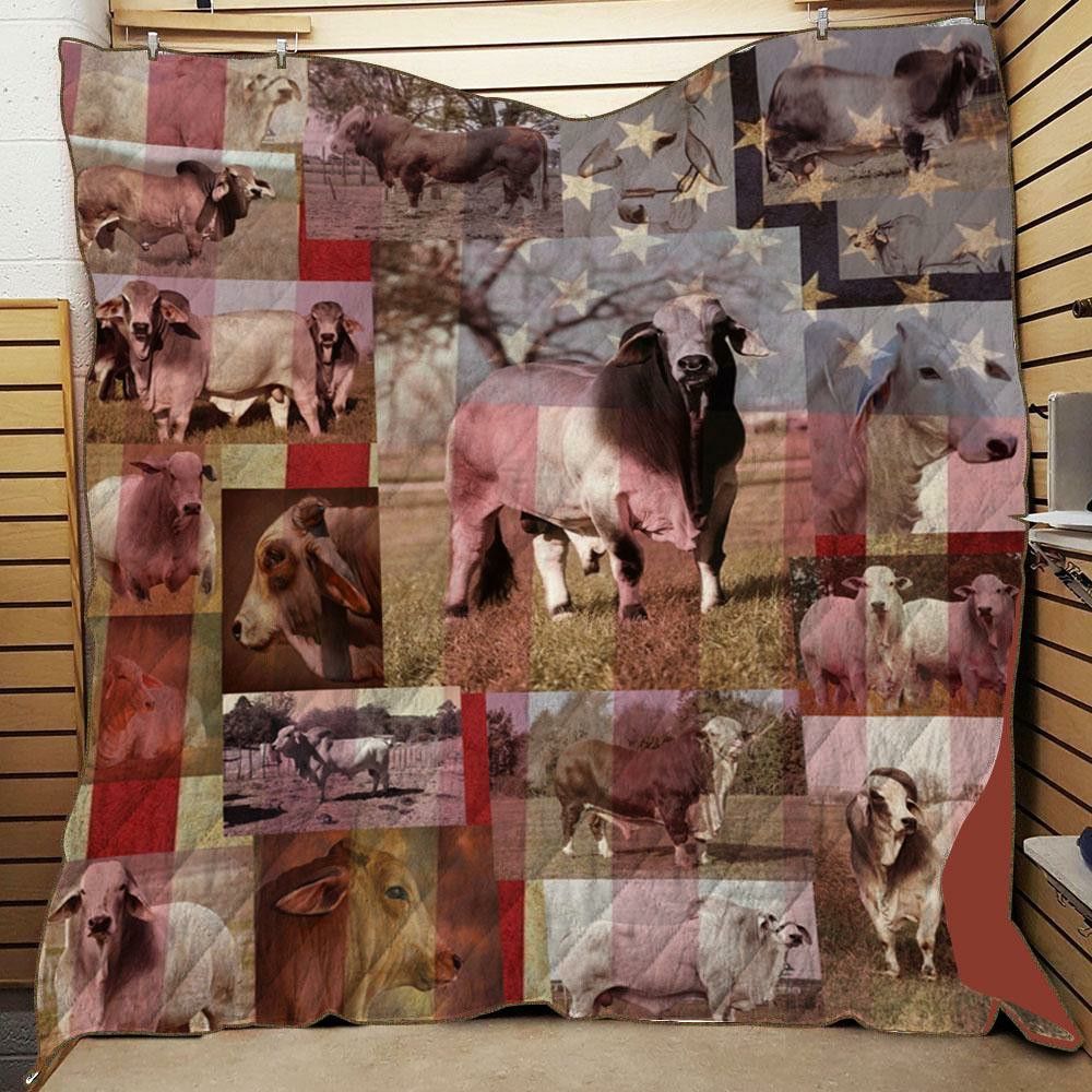Cow Flag KC2509251CL Quilt Blanket