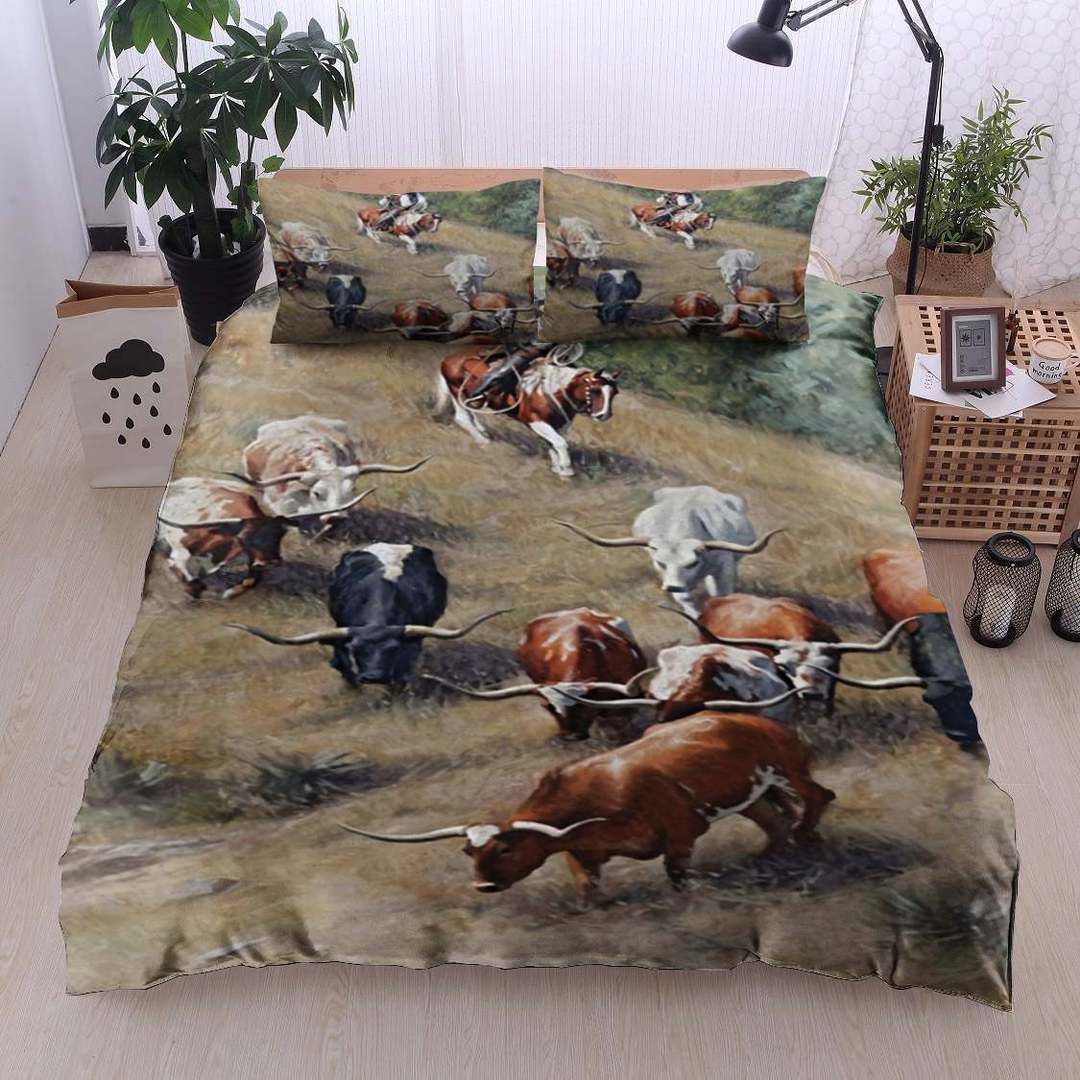 Cow Bedding Set