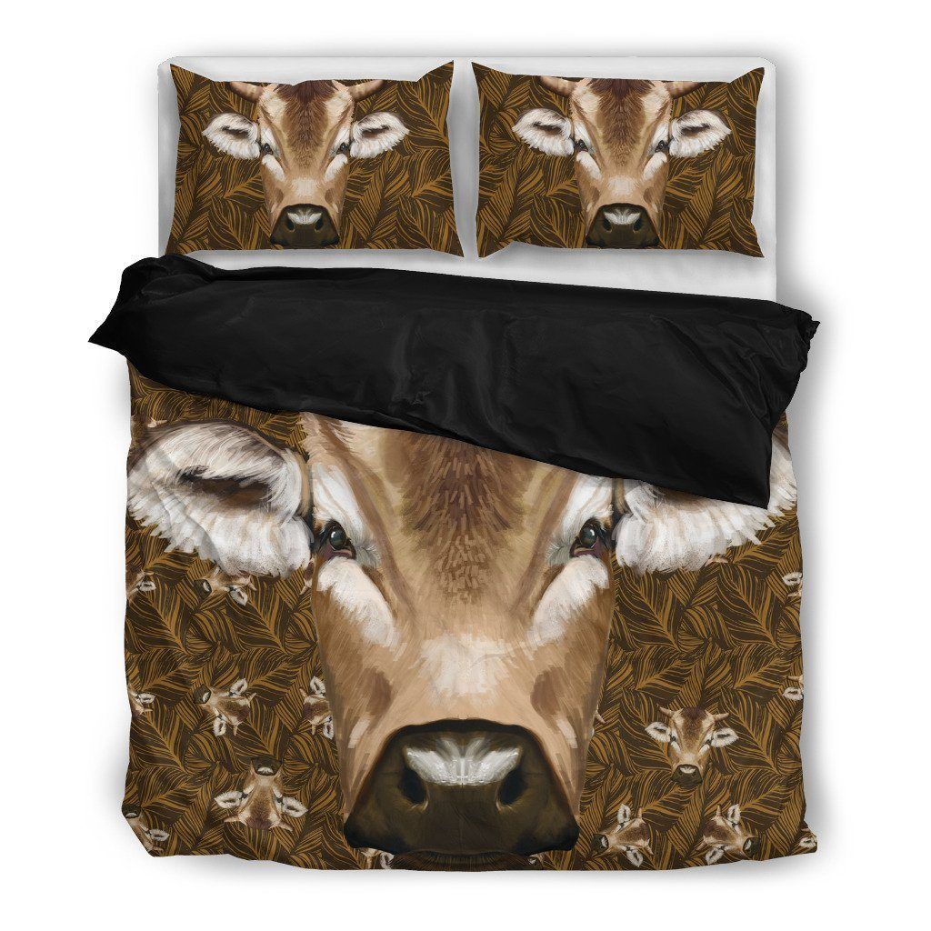 Cow Head Bedding Set