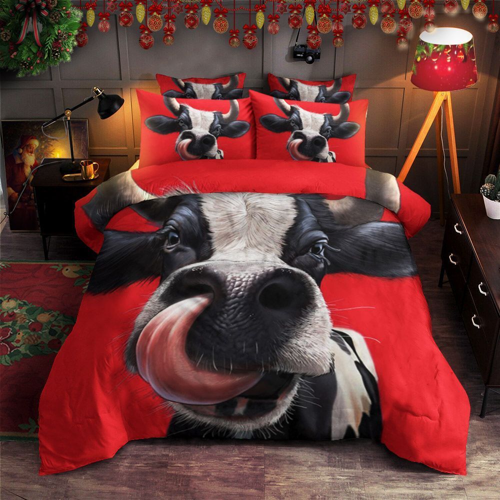 Cow Bedding Set
