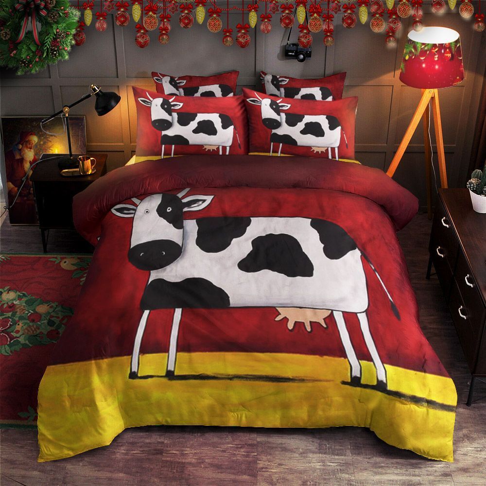 Cow Bedding Set