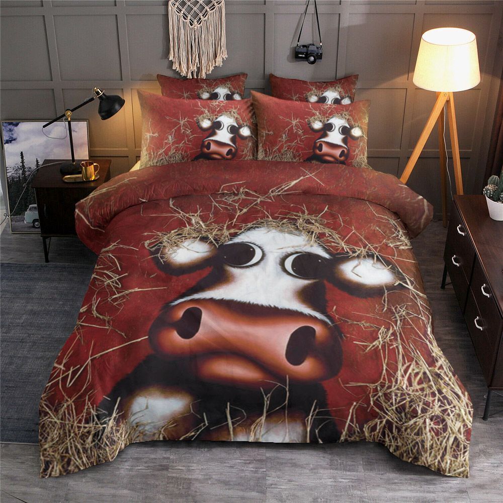 Cow Bedding Set