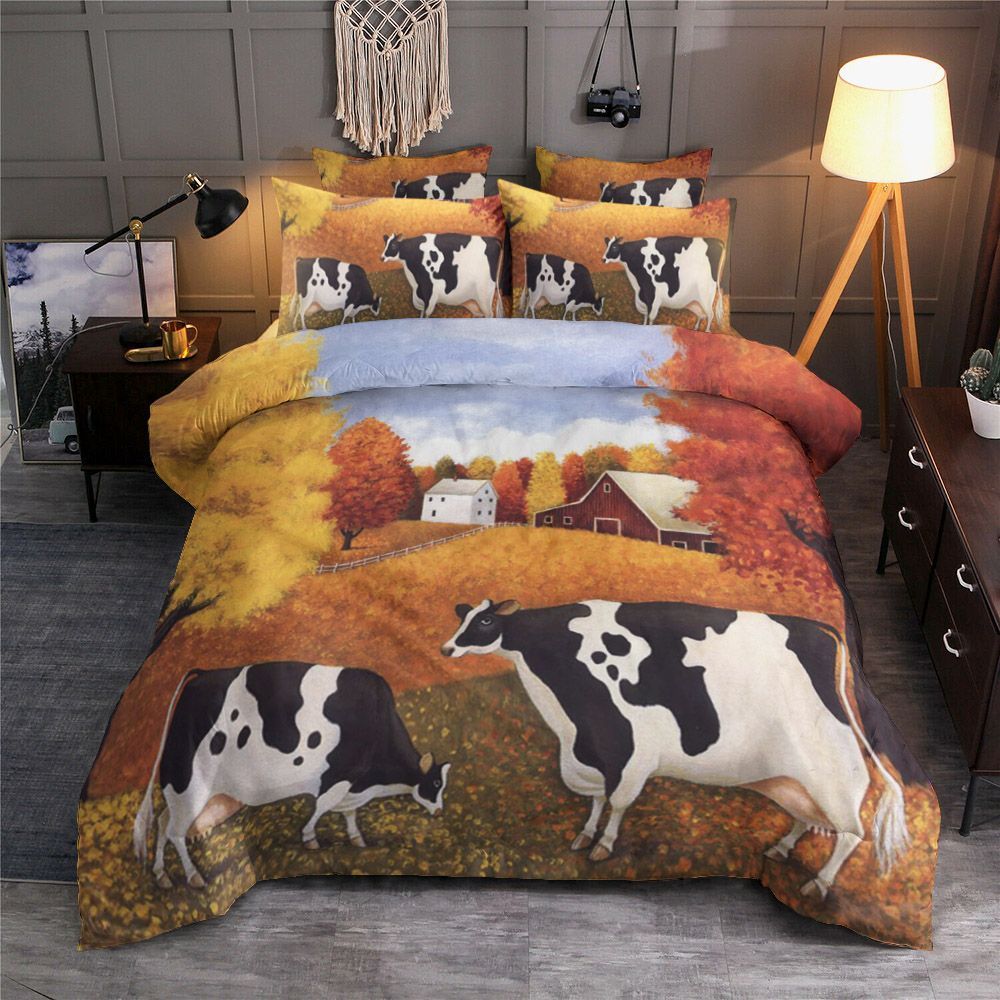 Cow Bedding Set