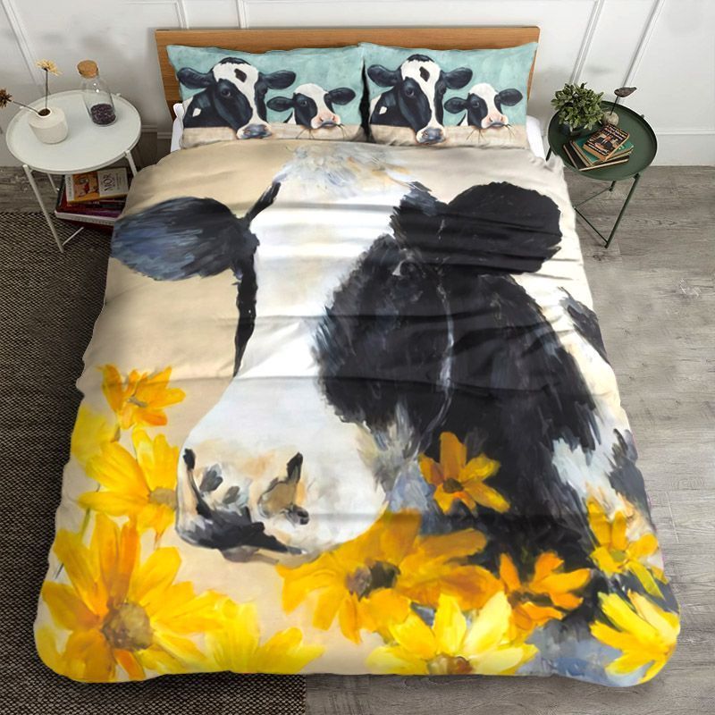 Cow Bedding Set
