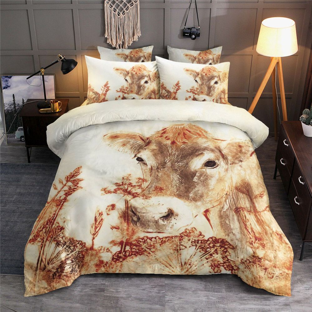 Cow Bedding Set