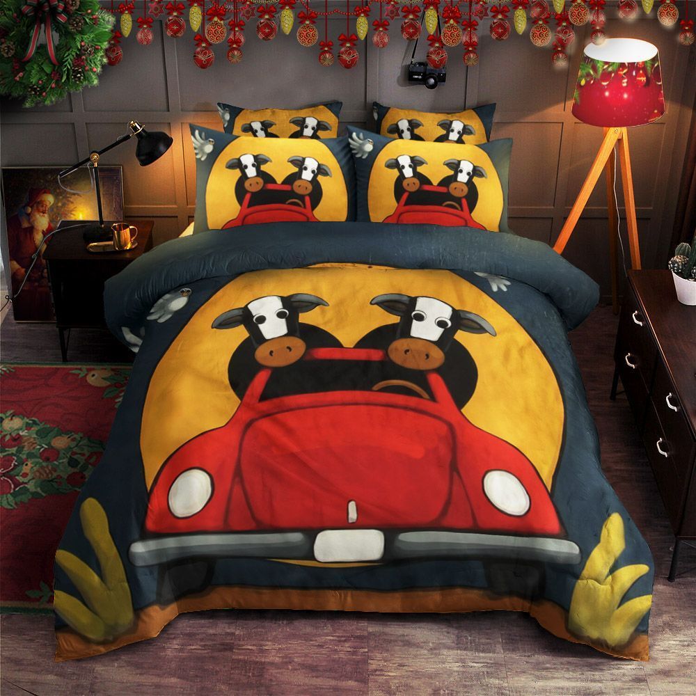 Cow Bedding Set