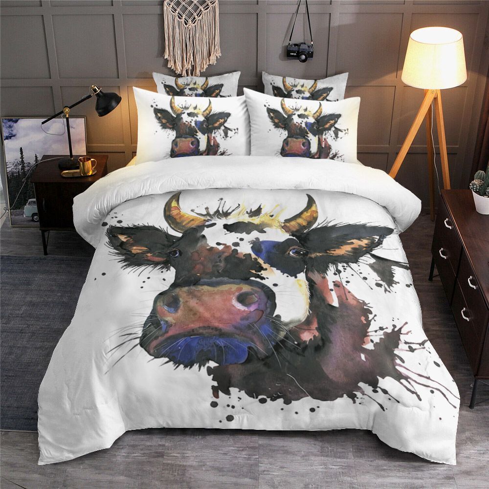 Cow Bedding Set