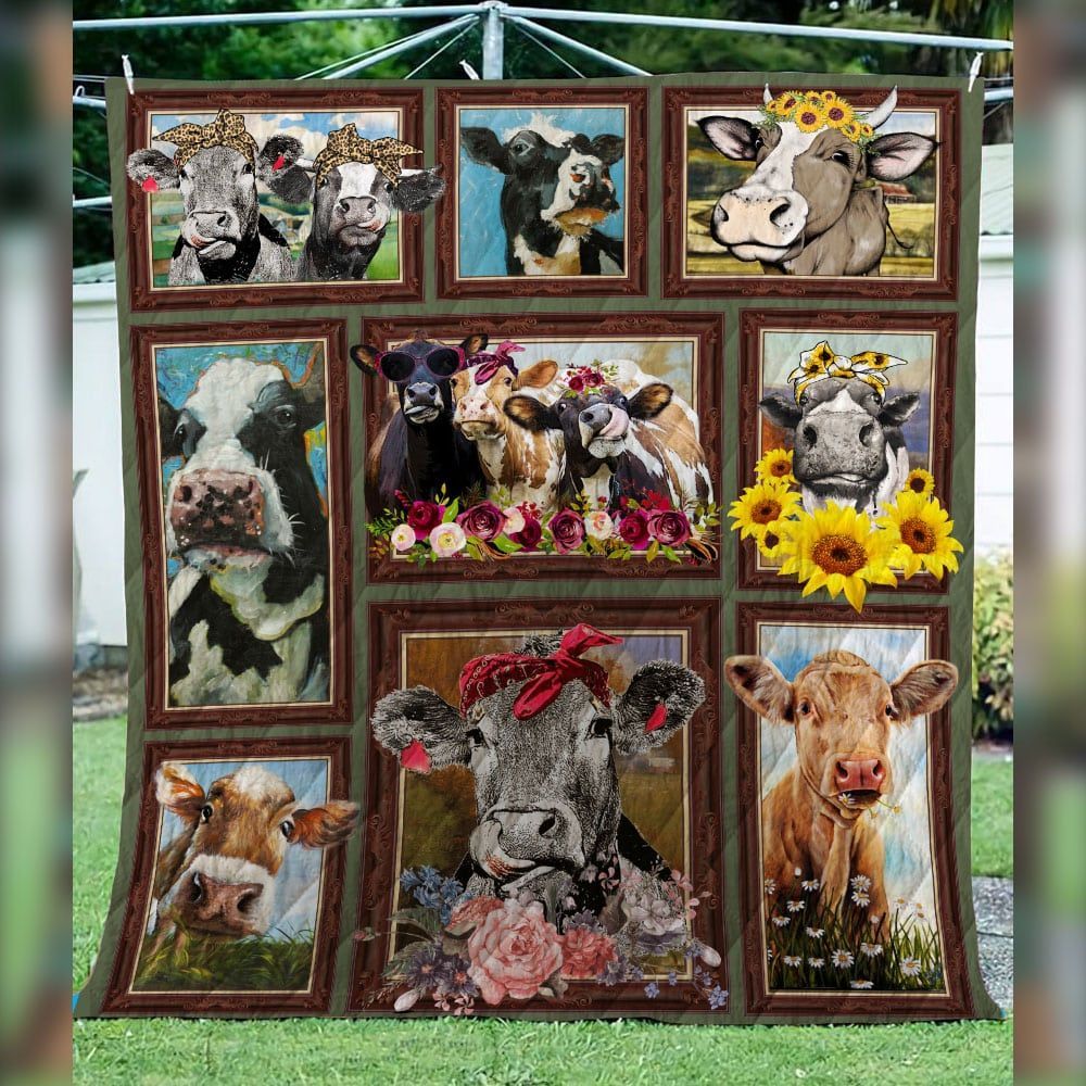 Cow Lovely Heifer GS-CL-DT3006 Quilt Blanket
