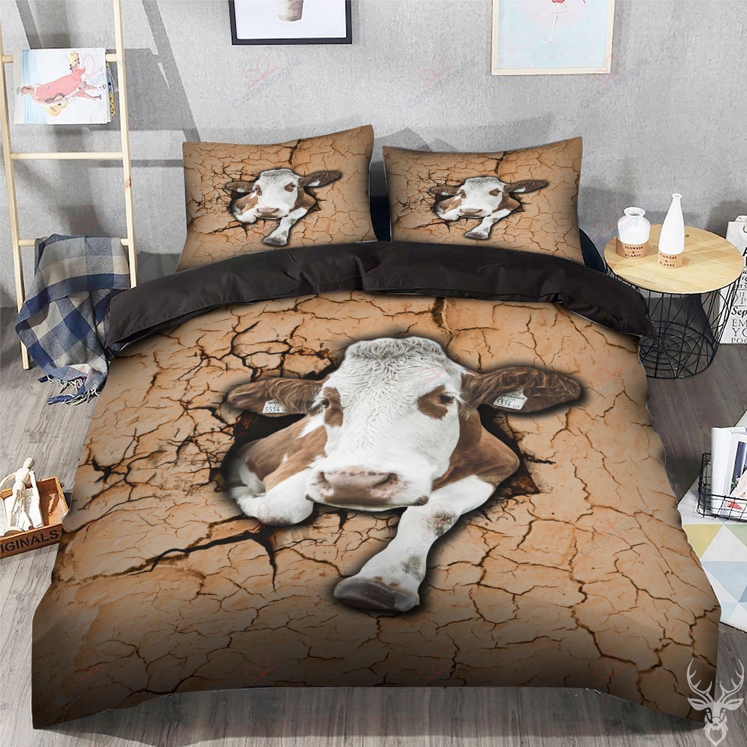 Cow Lovers Bedding Set