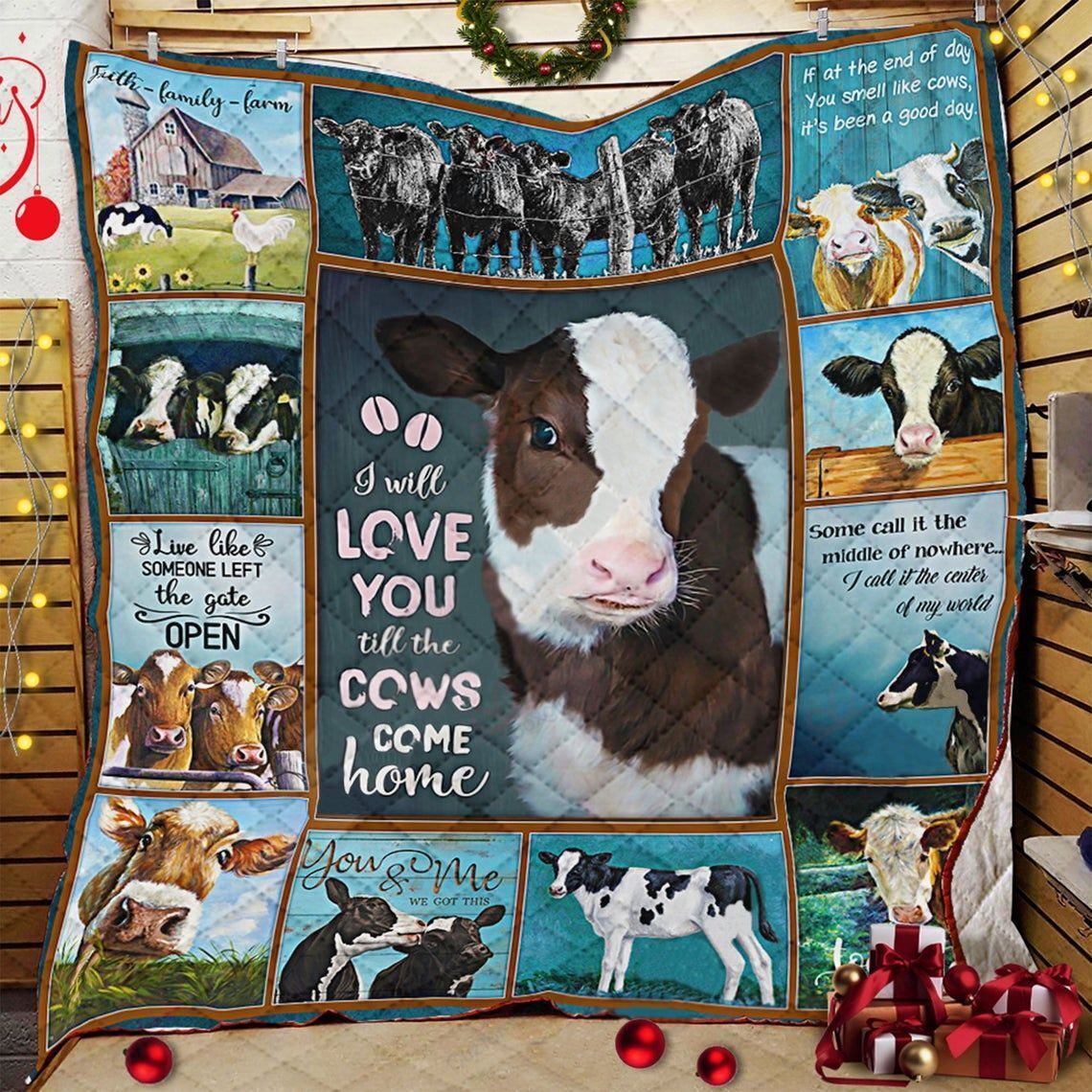 Cow Lovers GS-CL-NC1208 Quilt Blanket