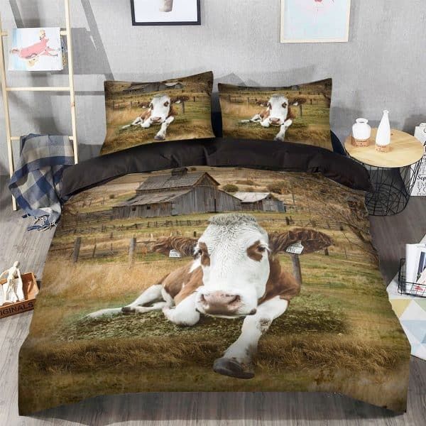 Cow Bedding Set