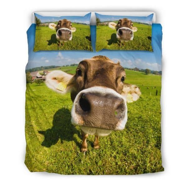 Cow Bedding Set