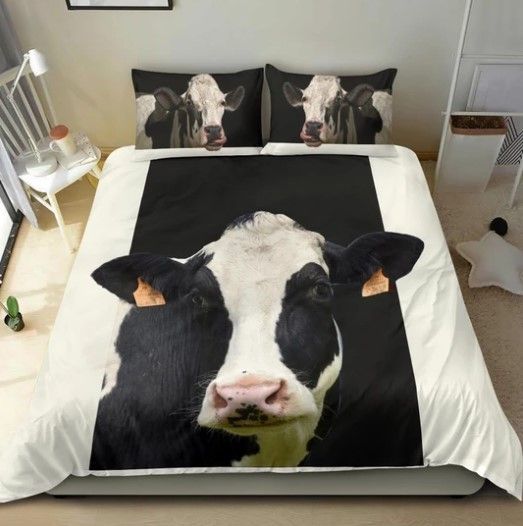 Cow Moo Bedding Set