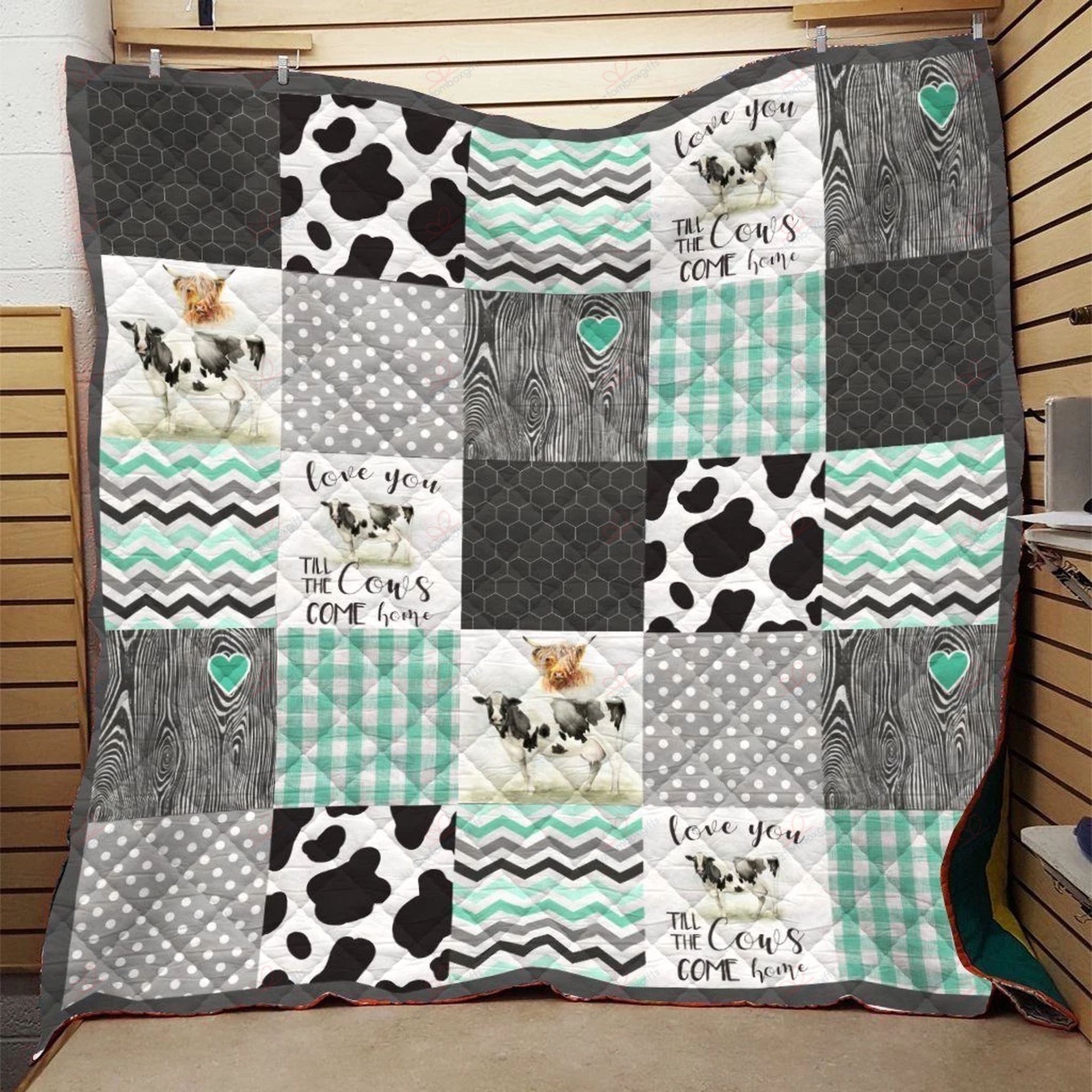 Cow NC2111722CL Quilt Blanket