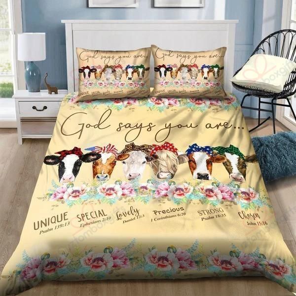 Cow Bedding Set
