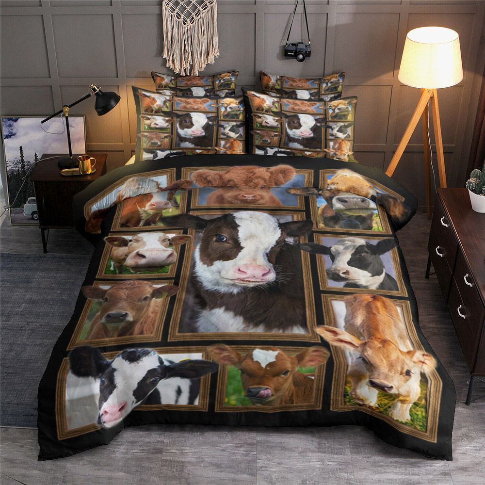 Cow Bedding Set